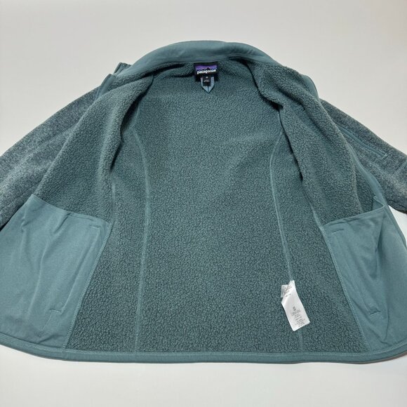Patagonia Better Sweater Fleece Full Zip Jacket Teal Blue Women's Size XS - Picture 2 of 7